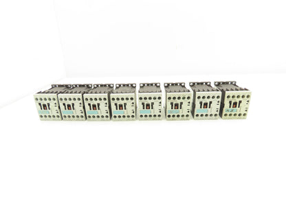 Siemens 3RT1016-1BB41 Contactor 24VDC Coil 9A 400VAC 4kW 3Pole Lot Of 8