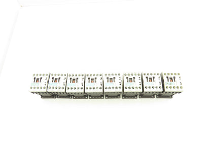 Siemens 3RT1016-1BB41 Contactor 24VDC Coil 9A 400VAC 4kW 3Pole Lot Of 8