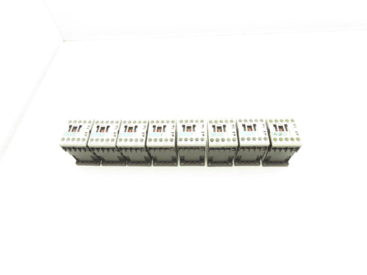 Siemens 3RT1016-1BB41 Contactor 24VDC Coil 9A 400VAC 4kW 3Pole Lot Of 8
