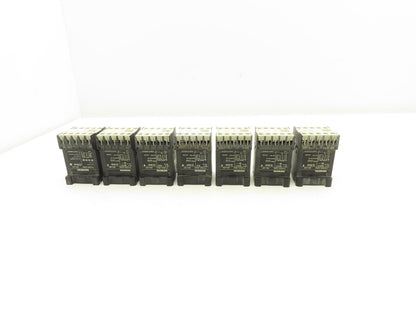 Siemen 3TH2022-0DB4 Contactor Relay 230V 3A 17-30VDC 2NO 2NC Lot Of 7
