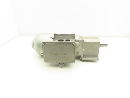 Lenze G50AH045MVBR2C Inline Gearmotor w/Brake 230/460V 3PH 14.8:1 Reducer 113rpm