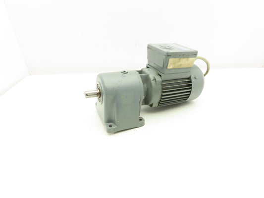 ABM G71/4D56C-4 Inline Gearmotor .18kw 230/460V 3PH 13.8:1 Reducer 113rpm