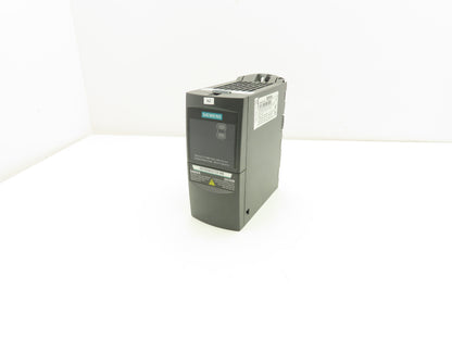 Siemens 6SE6440-2AB12-5AA1 MicroMaster 440 VFD AC Motor Drive 0.25kw 240V 1Ph In