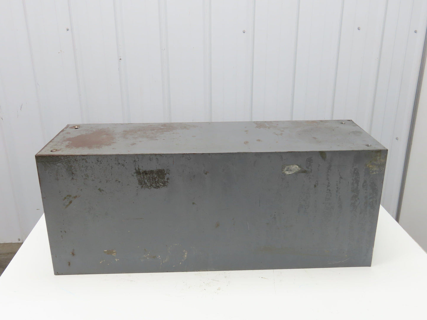 Equipto Antique 18 Drawer Metal Parts Cabinet 12" Deep 5-1/4" drawers
