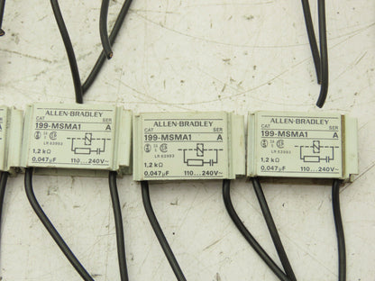 Allen Bradley 199-MSMA1 Surge Suppressor 240v 1.2k Ohm, 0.047 mF Lot of 14