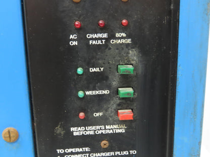 Exide ES1-6-450 Depth Battery Charger 208/240/480VAC Single Phase 12V 450AH