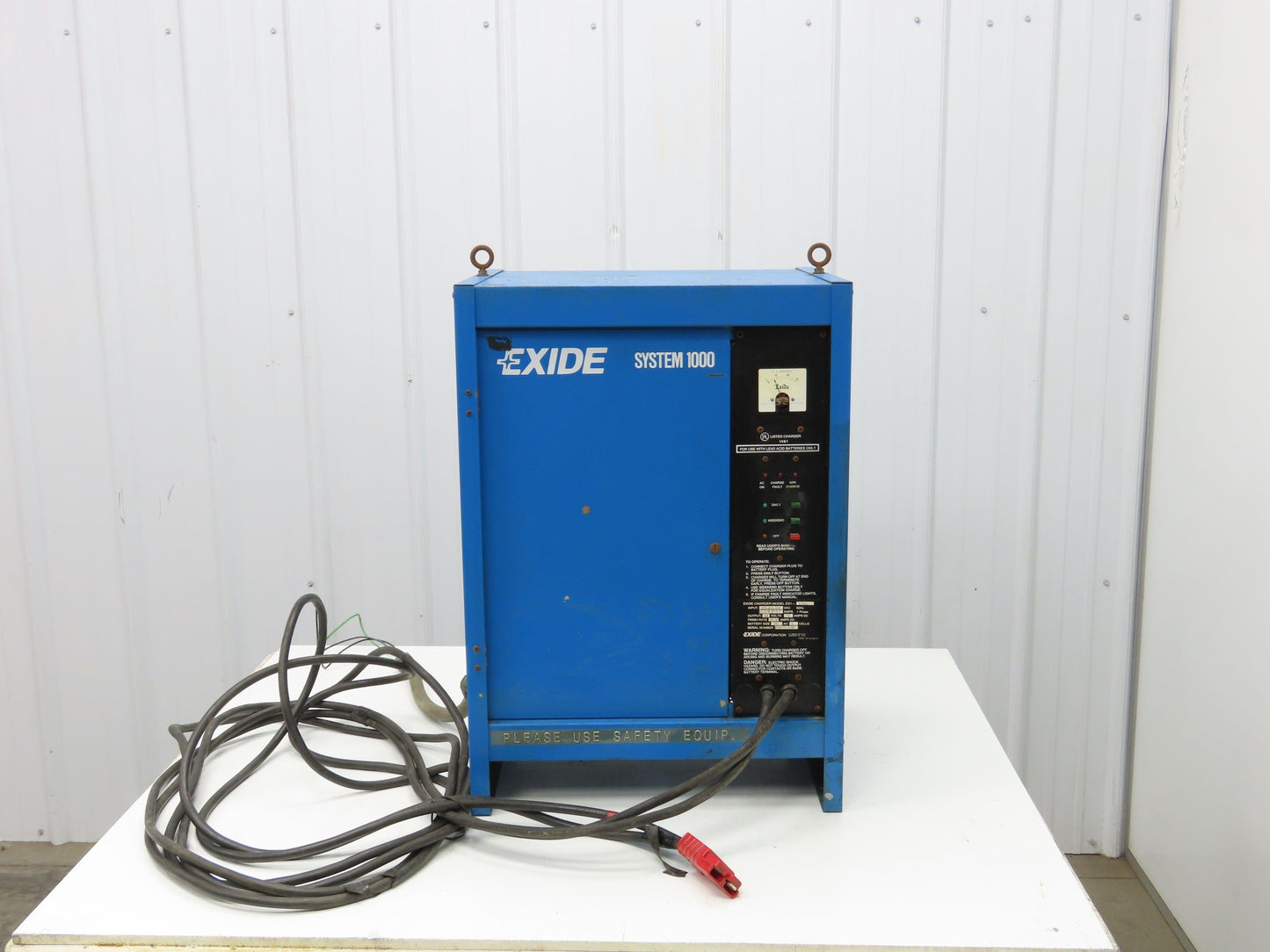 Exide ES1-6-450 Depth Battery Charger 208/240/480VAC Single Phase 12V 450AH