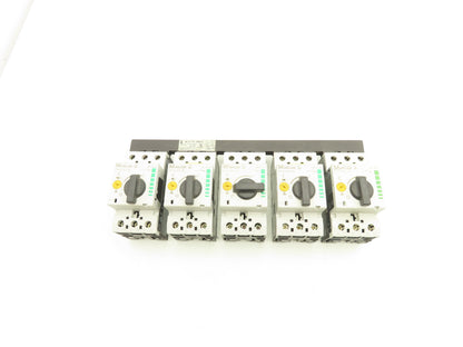 Moeller PKZM0-16 Manual Motor Starter 16A 600VAC 3PH Lot Of 5