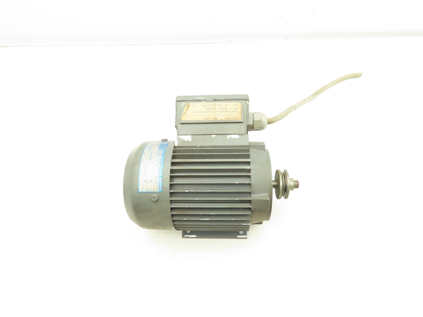 ABM 4DB56A-4 IEC Electric Motor .09kw .12Hp 1620 RPM 230/460V 3PH S1 IP54 TEFC