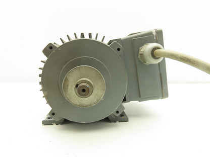 ABM 4DB56A-4 IEC Electric Motor .09kw .12Hp 1620 RPM 230/460V 3PH S1 IP54 TEFC