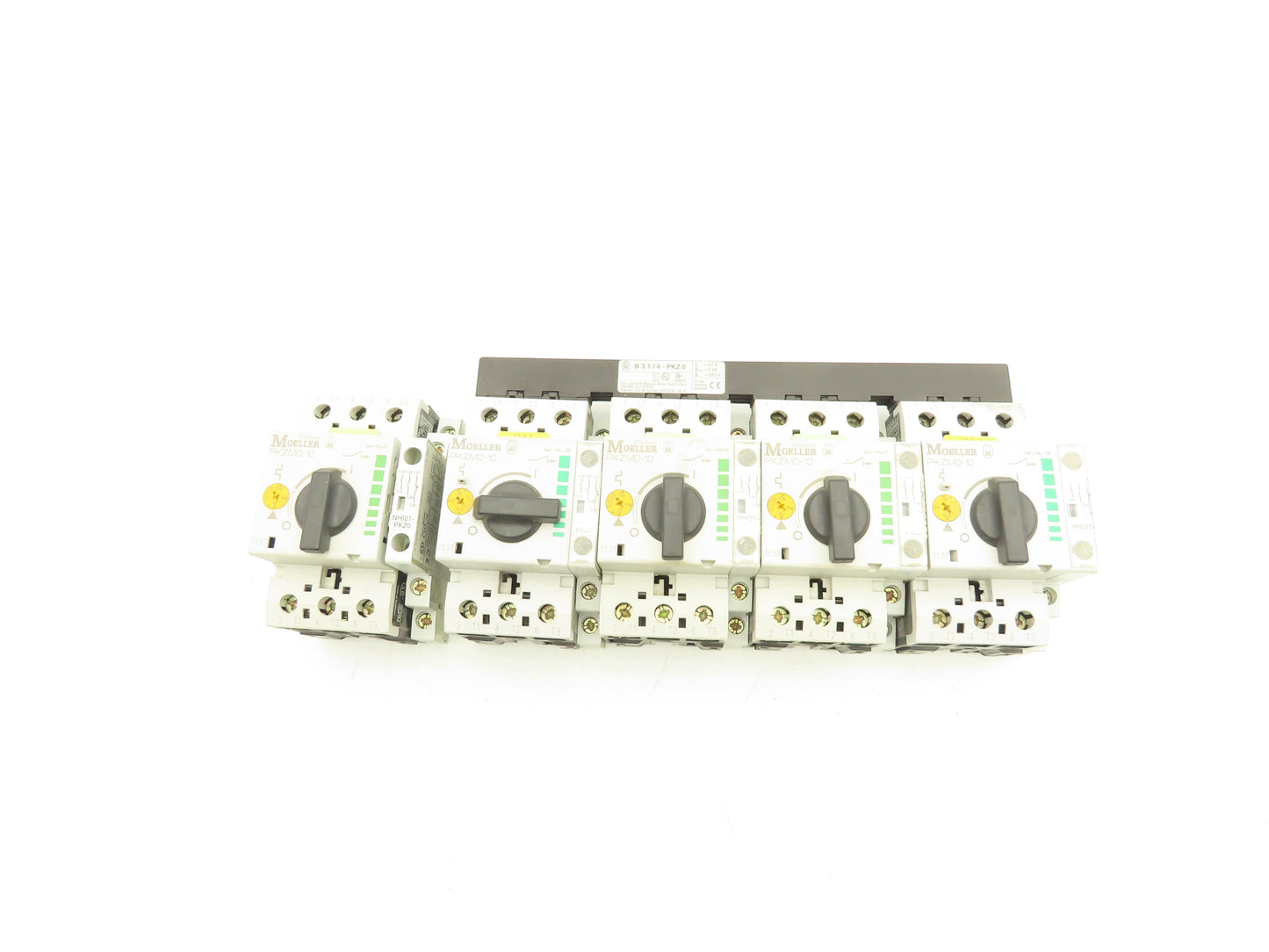 Moeller PKZMO-10 Manual Motor Starter 10A 600VAC 3PH  Lot Of 5