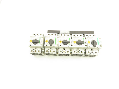 Moeller PKZMO63 PKZM0-6.3 Manual Motor Starter 6.3A 600VAC 3PH  Lot Of 5