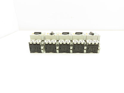 Moeller PKZMO63 PKZM0-6.3 Manual Motor Starter 6.3A 600VAC 3PH  Lot Of 5