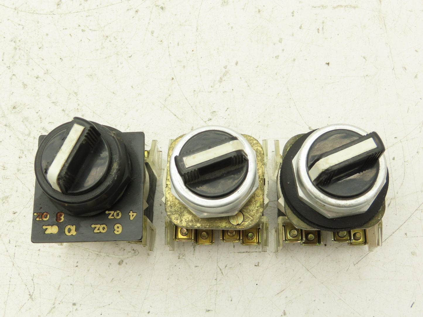 Allen Bradley 4 Position Selector Control Switches 30mm Lot of 3