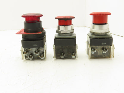 Allen Bradley Koino E-Stop Push Button Twist 30mm 120v