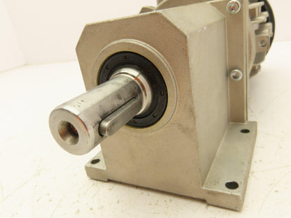 Lenze MDEMAXX Gear Motor 52RPM Output 39Nm 0.22 kW 277/480v 3PH Inline