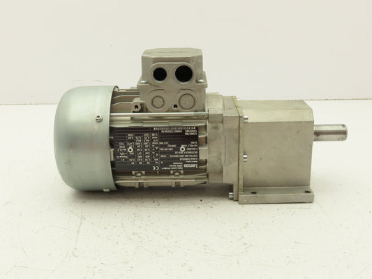 Lenze MDEMAXX Gear Motor 52RPM Output 39Nm 0.22 kW 277/480v 3PH Inline