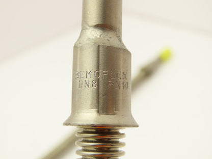 Bemoflex BMF1G0 Stainless Steel Corrugated Hose 10mm x 800mm W/O Braiding Lot of 2