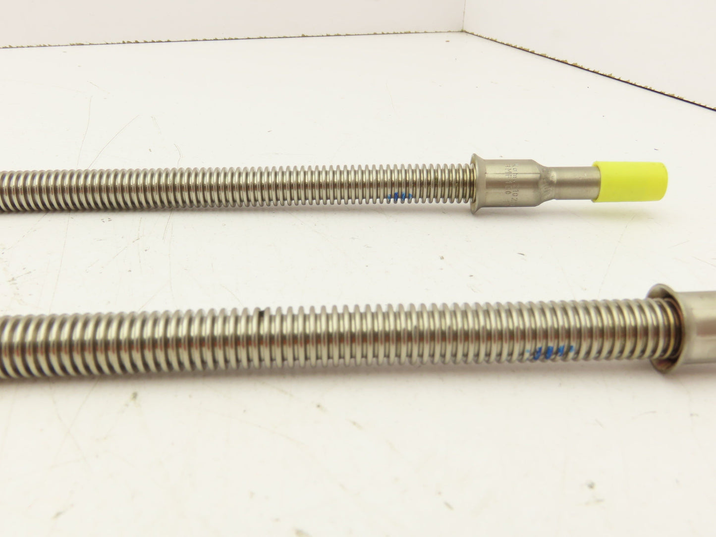 Bemoflex BMF1G0 Stainless Steel Corrugated Hose 10mm x 800mm W/O Braiding Lot of 2