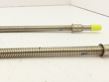 Bemoflex BMF1G0 Stainless Steel Corrugated Hose 10mm x 800mm W/O Braiding Lot of 2