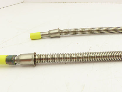 Bemoflex BMF1G0 Stainless Steel Corrugated Hose 10mm x 800mm W/O Braiding Lot of 2