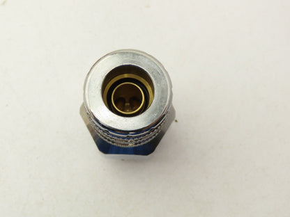 EJN 414 1257 Quick Disconnect Valved Fluid Coupler 3/4" Male Thread Lot of 6