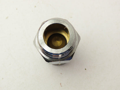EJN 414 1257 Quick Disconnect Valved Fluid Coupler 3/4" Male Thread Lot of 6