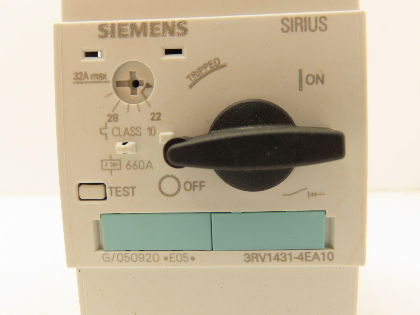 Siemens 3RV1431-4EA10 Manual Motor Starter Circuit Breaker 22A-32A 3PH 600VAC