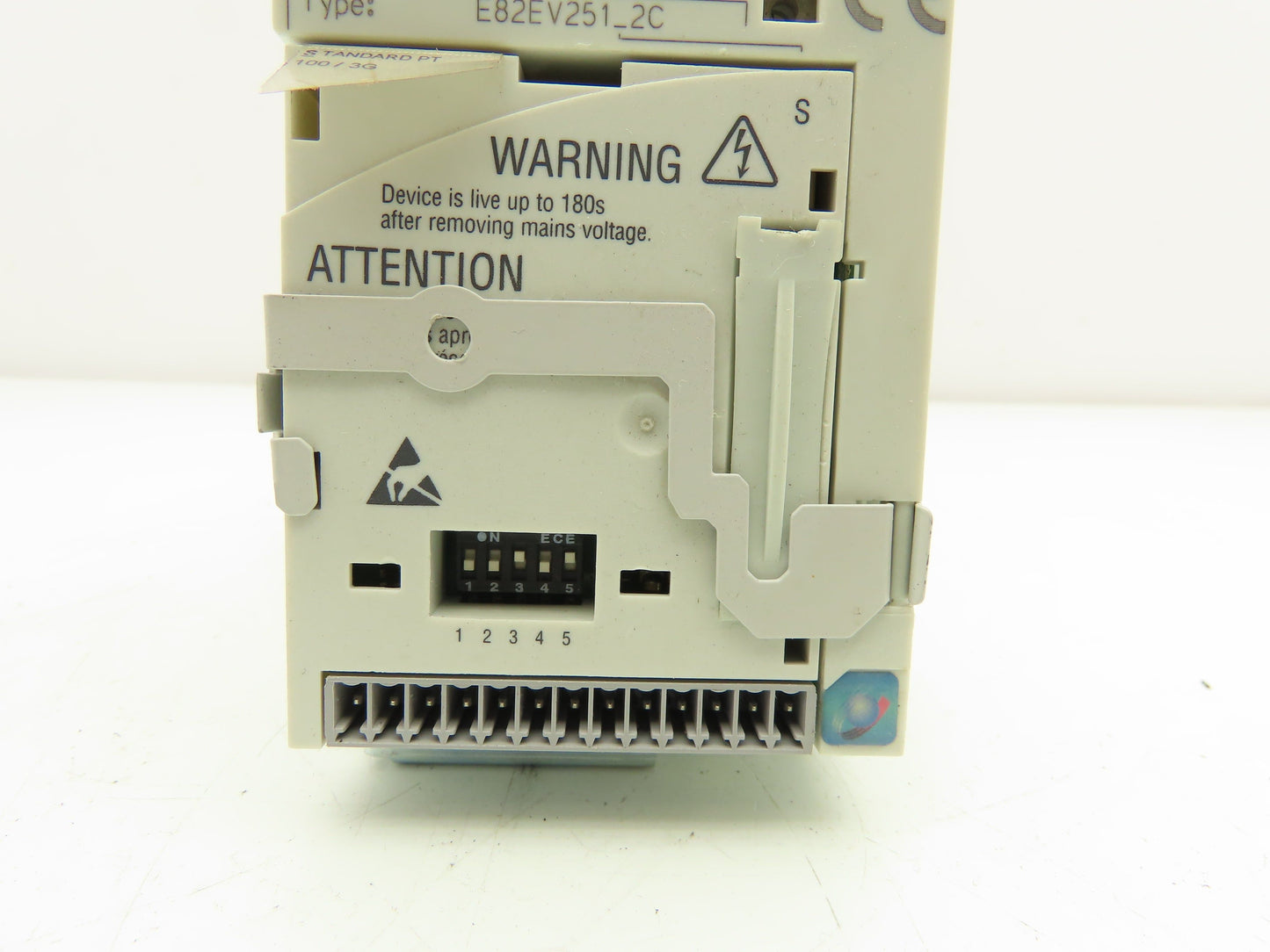 Lenze E82EV251_2C AC Drive Frequency Inverter VFD .25kW/.34Hp 230V 3PH