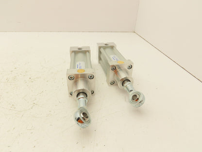 Hekomatic 00027-41 Pneumatic Cylinder Push Spring Return Lot of 2