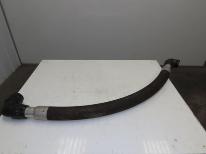Transair 2.5"x 60" Flexible Air Hose Aluminum Pipe Fitting 90° Swivel Elbow DN63
