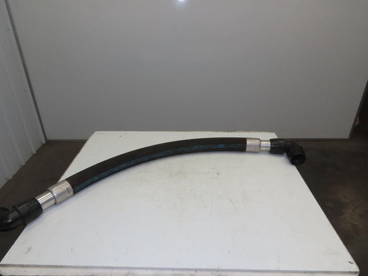 Transair 2.5"x 60" Flexible Air Hose Aluminum Pipe Fitting 90° Swivel Elbow DN63