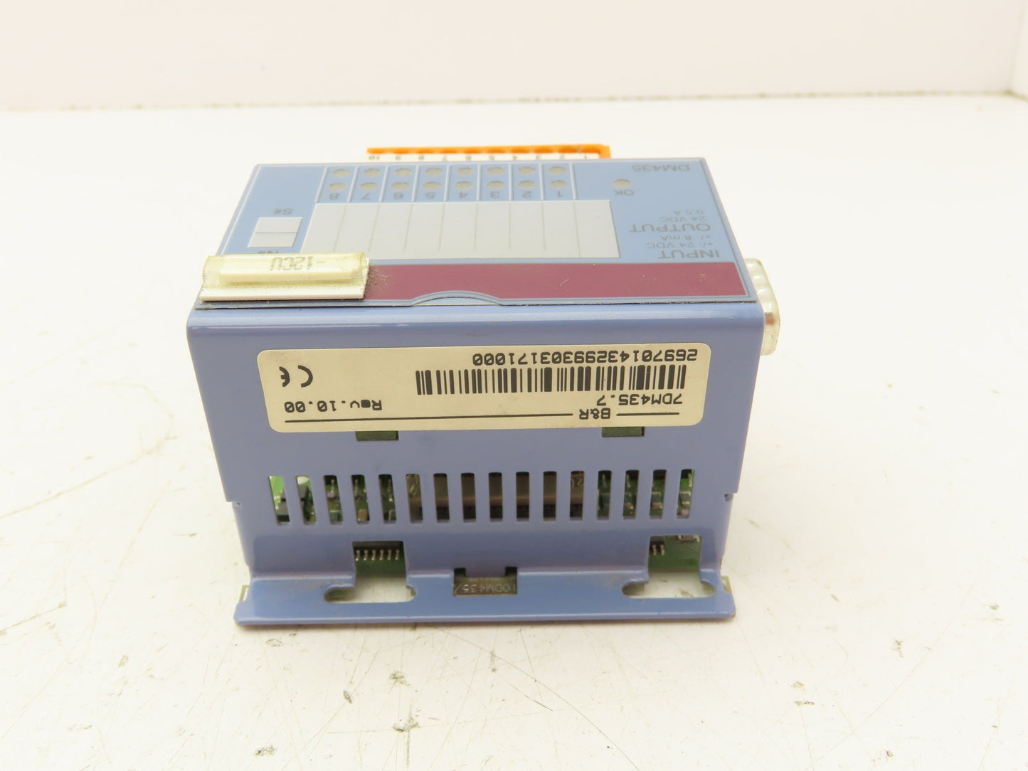 BR Automation 7DM435.7 PLC Input Output Module Rev 10