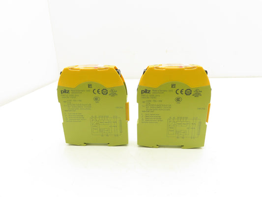 PILZ PNOZ 750103 S3 Safety Relay 24 VDC 2N/O Switchgear Lot of 2