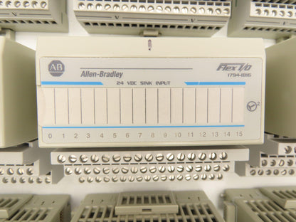 Allen Bradley Flex I/O 1794-IB16 Input Modules Lot of 15
