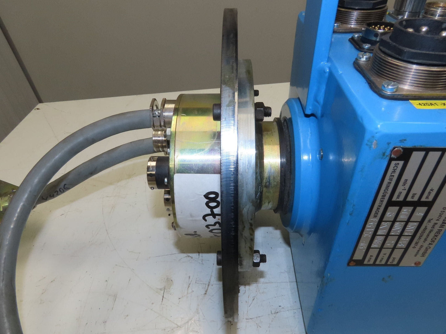 Morgan Rekofa F4512C-057 Rotary Slip Ring Current Transmitter