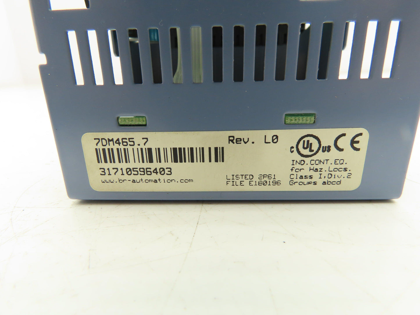 B&R Automation 7DM465.7 Digital Mixed I/O Module 24VDC