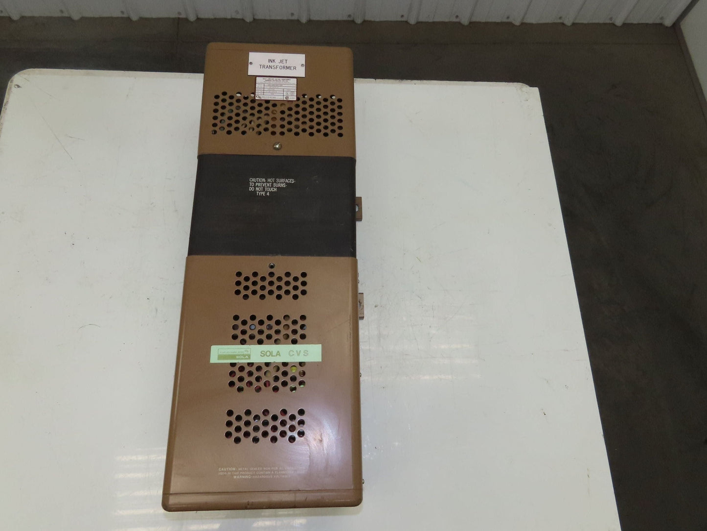 Sola 23-26-250-6 CVS Voltage Regulator Transformer 5000VA HV 240/480 LV 120/240