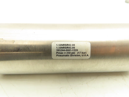 Parker 1.50NRSR02.00 Push Spring Return 7/16 Hex Shaft 2" Stroke Lot of 2