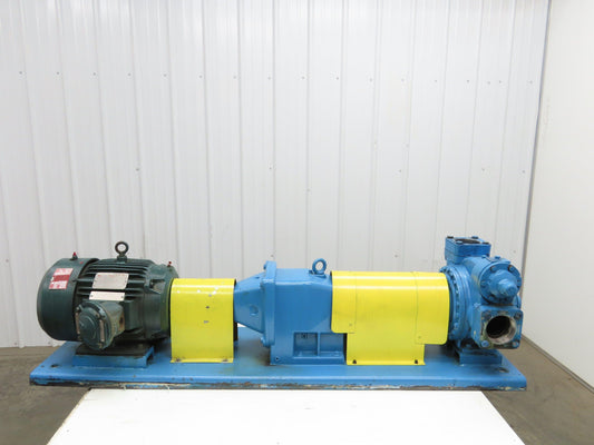 Blackmer XLW3F 3" Sliding Vane Pump Positive Displacement 7.5Hp 230/460V RH