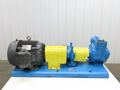 Blackmer XLW3F 3" Sliding Vane Pump Positive Displacement 7.5Hp 230/460V LH