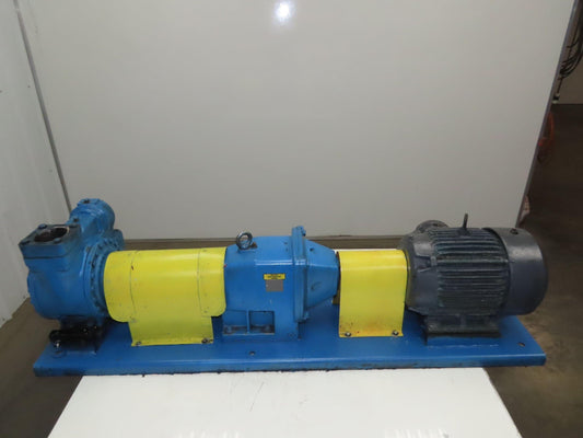 Blackmer XLW3F 3" Sliding Vane Pump Positive Displacement 7.5Hp 230/460V RH