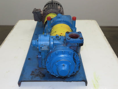 Blackmer XLW2F 2" Sliding Vane Pump Positive Displacement 5Hp 230/460V RH Inlet