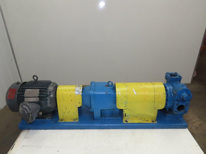 Blackmer XLW2F 2" Sliding Vane Pump Positive Displacement 5Hp 230/460V RH Inlet