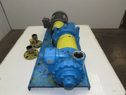 Blackmer XLW2  2" Sliding Vane Pump Positive Displacement 5Hp 230/460V RH Inlet