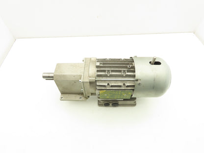 Lenze G50AH045MVBR2C Inline Gearmotor w/Brake 230/460V 3PH 14.8:1 Reducer 113rpm