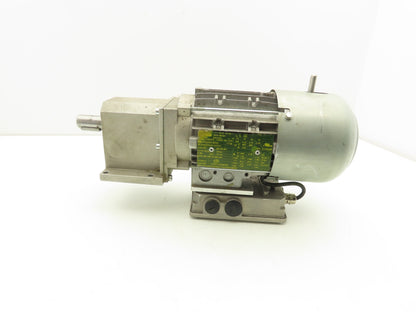 Lenze G50AH045MVBR2C Inline Gearmotor w/Brake 230/460V 3PH 14.8:1 Reducer 113rpm