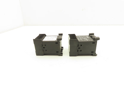 Siemens 3TF2801-0LB4 Contactor Sz 00 3-Pole 16A 1NC 600V 3PH 24VDC Coil Lot of 2