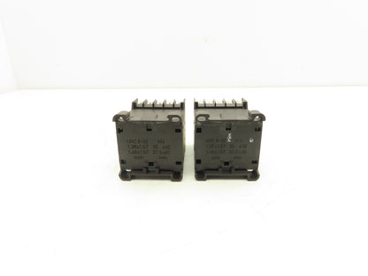 Siemens 3TF2801-0LB4 Contactor Sz 00 3-Pole 16A 1NC 600V 3PH 24VDC Coil Lot of 2