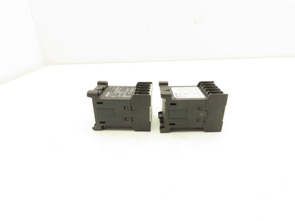 Siemens 3TF2801-0LB4 Contactor Sz 00 3-Pole 16A 1NC 600V 3PH 24VDC Coil Lot of 2